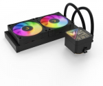 Valkyrie V240 Lite Processor All-in-one liquid cooler 24 cm Black