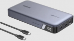 Ugreen 90597A Powerbank 25000mAh 2xUSB-C 1xUSB-A Gr&aring;