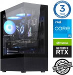 INTOP i5-14400F 32GB DDR5 250SSD M.2 NVME+2TB RTX3050 6GB no-OS
