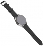 Fixed | Leather Strap with Quick Release 20mm for Smartwatch | Black