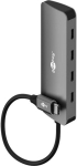 Goobay Slim 4-Port USB Hub Type-C (gray)