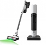 Tineco PURE ONE Station 5 Stick vacuum Battery Dry HEPA Bagless 0.45 L 500 W White 2.5 Ah