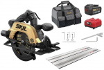 Circular Saw 3575DB 20V 1X4AH with Guide Rail