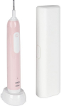 Braun Oral-B Pro 1 Cross Action Pink Electric Toothbrush with Travel Case