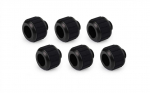Alphacool Apex Grip HardTube Fitting 13mm G1/4 Black Set (6)
