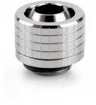 Thermal Grizzly DeltaMate Compression Fitting, Brass - Gloss Nickel, ST13