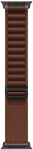 APPLE 49mm Burgundy Alpine - Loop - Small - Black Titanium Finish | Apple