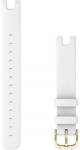 Garmin Lily Leather Band, white