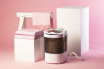 Camry | Mini washing machine | CR 8054 | Top loading | Washing capacity 3 kg | Depth 37 cm | Width 36 cm | White/Gray