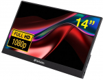 Verbatim PM-14 Portable Monitor 14" Full HD IPS