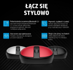 HP 240 Optical Wireless Mouse Black Silver