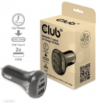 CLUB 3D Notebook Laptop Car Charger 36W