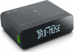 Muse M-175 DBI DAB+/FM RDS Radio with Alarm & AUX - Black