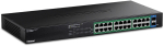 TRENDnet Switch 26-Port Gbit PoE EdgeSmart 2xSFP 19"