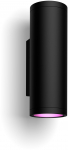 Philips Hue WCA Appear Outdoor Wall Lantern, Black | 8 W | 2000-6500 Hue White Colour Ambiance