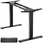 ONKRON CDF222E-B Motorised Black Desk Frame