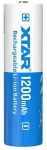 Battery XTAR 16340/R-CR123 3.7V Li-ion 850 mAh with protection