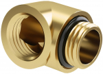 Barrow Dazzle 90&deg; adapter G1/4 male to G1/4 female - gold