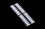 Alphacool Eiskamm X14 - 3mm clear - 4 pcs