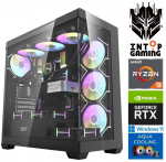 INTOP AQUA Ryzen 9 9900x 32GB DDR5 1TB SSD M.2 NVME+2TB RTX5080 16GB  WIN11