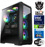 INTOP AQUA Ultra 7 265KF 32GB DDR5 2TB SSD M.2 NVME RTX5060 8GB WiFi WIN11