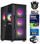INTOP AQUA Ultra 7 265KF 32GB DDR5 2TB SSD M.2 NVME RTX5050 8GB WiFi WIN11Pro