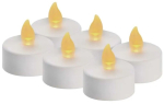 6LED SET WH TEA FLICKER VNT