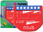 NOUS B2Z ZigBee smart switch module, 1-channel, power meter