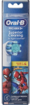 Oral-B Pro Kids Spiderman Replacement Brush Heads 4 Pack (White)