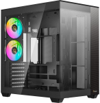 Ocypus Delta C74 ARGB PC Case (black, panoramic glass)