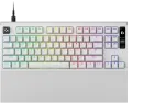 LOGITECH PRO X2 RAPID 8K Wired TKL Analog Gaming Keyboard With OLED - US, White