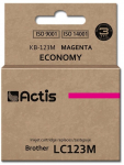 Actis KB-123M Ink (replacement for Brother LC123M/LC121M; Standard; 10 ml; magenta)