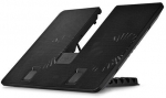 Deepcool | U-Pal | Notebook stand- cooler up to 19" | Black