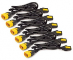 APC Power Cord Kit (6 pcs), Locking, C13 to C14, 1.2m