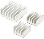 King mod service Raspberry Pi heatsink set - silver