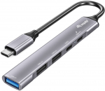 Equip Dock 5-1 USB-C->USB-C,USB-A 3.0,2xUSB-A 2.0, 0.15m