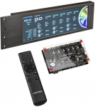 Lamptron CU135 Fan & RGB Controller with Display, Black
