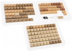 Ducky Boba PBT 133-Keycap Set for MX-Stem Keyboards, MDA Profile, US Layout