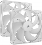 Corsair RS Series 140, PWM Fan 2-Pack - 140mm, White