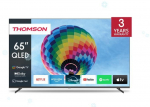 TV Set|THOMSON|65"|4K/Smart|QLED|3840x2160|Wireless LAN|Bluetooth|Google TV|Dark Grey|65QG4S14