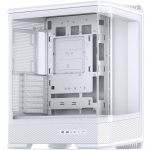 Jonsbo D400 PC Case, Midi Tower, ATX, Tempered Glass - White