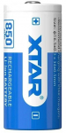 Battery 16340/R-CR123 3,7V Li-ion 850 mAh XTAR
