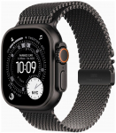 Apple Watch Ultra 3&nbsp;GPS + Cellular&nbsp;49mm&nbsp;Black Titanium Case with Black Titanium Milanese Loop - Medium | Apple