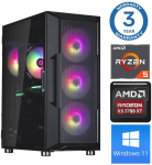 INTOP Ryzen 5 5600X 32GB 500SSD M.2 NVME+2TB RX6600 8GB WIN11