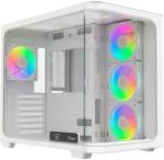 Ocypus Iota C70 Curve ARGB Digital PC Case (white, 270&deg; glass)