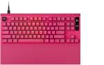 LOGITECH PRO X2 RAPID 8K Wired TKL Analog Gaming Keyboard With OLED - US, Magenta