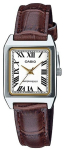 Casio LTP-V007L-7B2 Women's Watch, Chocolate Brown