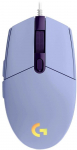 Logitech G102 LIGHTSYNC Wired Mouse - Lilac - 8000 DPI