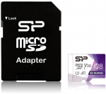 Silicon Power memory card microSDXC 128GB Superior Pro V30 + adapter
