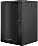 Lanberg Wall-Mounted Rack 19'' 18U 600X600mm black